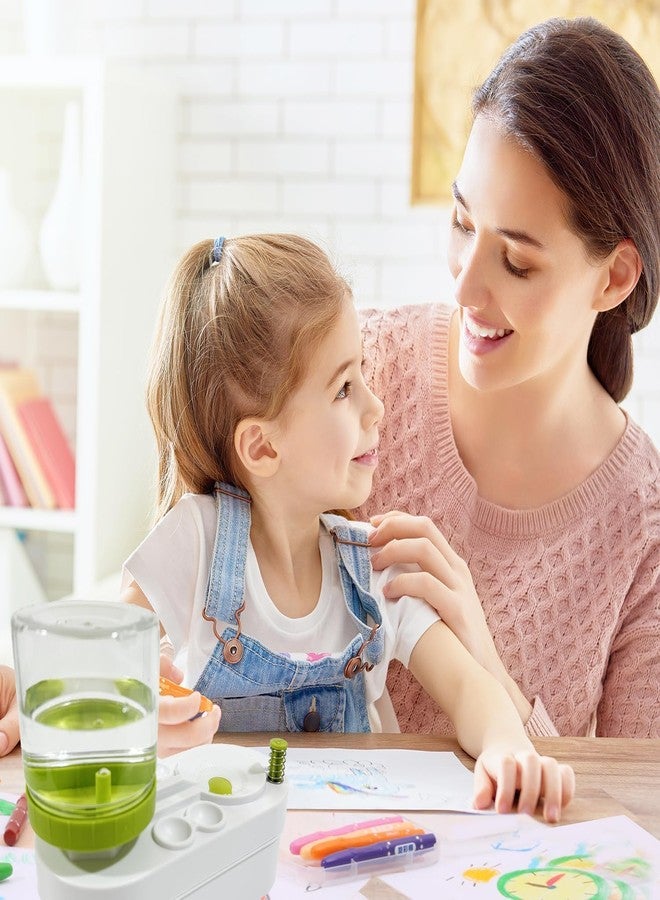 FEBLICH Brush Rinser Paint Brush Cleaner Rinser with Drain Water Recycling Paintbrush Scrubber for Acrylic, Watercolor, Oil and Water-Based Paint Brushes Cleaning Tool, Water Circulation Brush Paint Rinser - Image 5